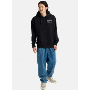 Кофта Burton MORETOWN PO HOODIE true black 