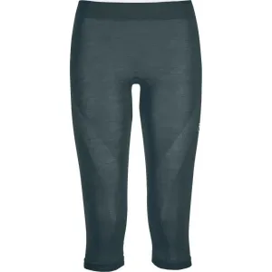 Термоштаны 3/4 Ortovox 120 COMP LIGHT SHORT PANTS W dark arctic grey - темно-серый