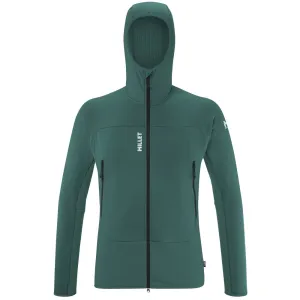 Кофта флис Millet FUSION GRID HOODIE M BOTTLE 