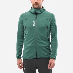 Кофта флис Millet FUSION GRID HOODIE M BOTTLE 