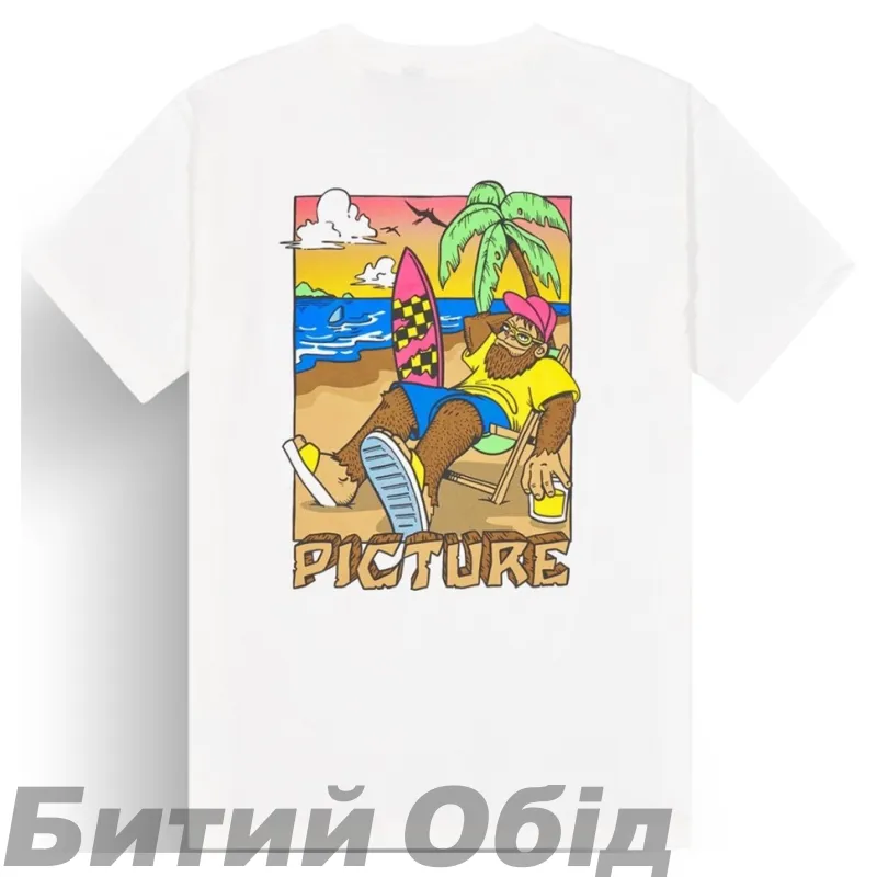 Футболка Picture Organic Squatchy white 