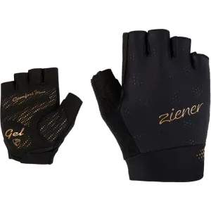 Велорукавички Ziener Crissi W black-gold art 