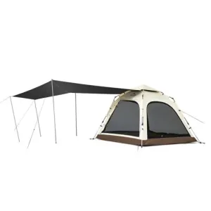 Палатка четырехместная с тентом автоматическая Naturehike Ango CNK2550WS010
