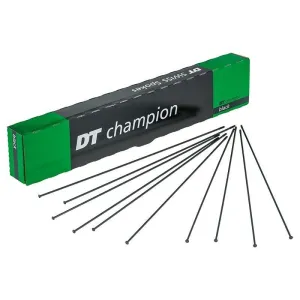 Спицы DT SWISS Champion 2.0 х 100шт (черные)