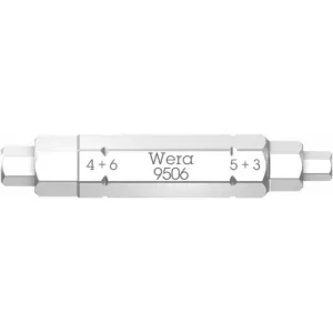 Бита велосипедная WERA 9506 SB 4в1, HEX 3/4/5/6 x 37мм, 05073201001