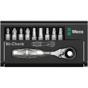BC BR 9 + 8001 A ¼" Wera SB Zyklop mini 05073645001