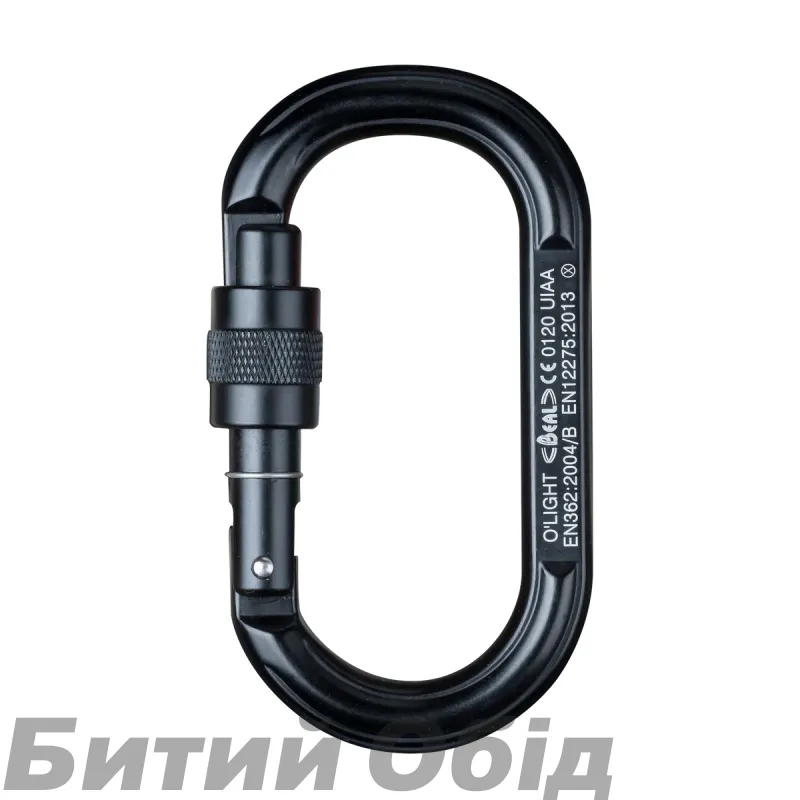 Карабін Black Diamond BEAL O LIGHT black