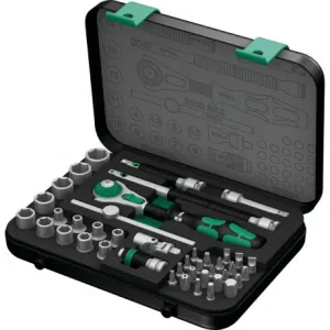 Набір з тріскачкою Wera 8100 SA 2 Zyklop Speed 1/4" 05003533001