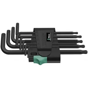 Набор Г-образных ключей, Wera 967 PKL/9 TORX®, BlackLaser 05024242001