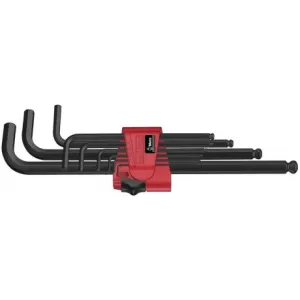 Набор Г-образных метрических ключей, Wera 950 PKL/9 BM N, BlackLaser 05022086001