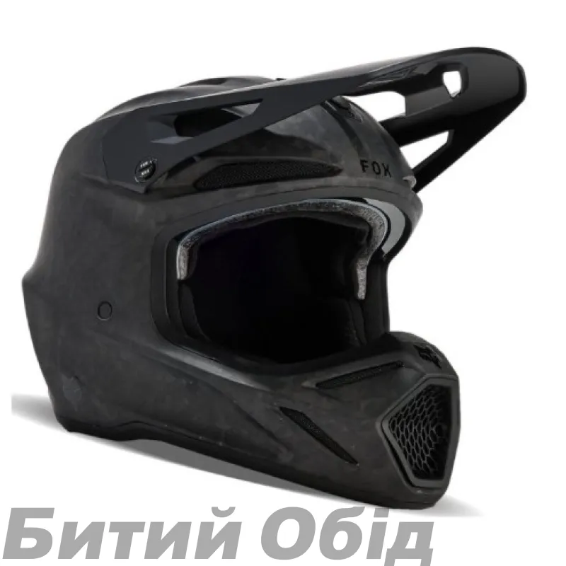Шлем FOX V3 RS Helmet - MATTE [Black], S