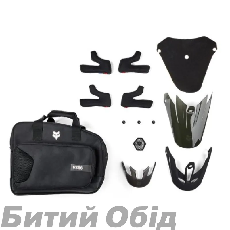 Шлем FOX V3 RS Helmet - MATTE [Black], S