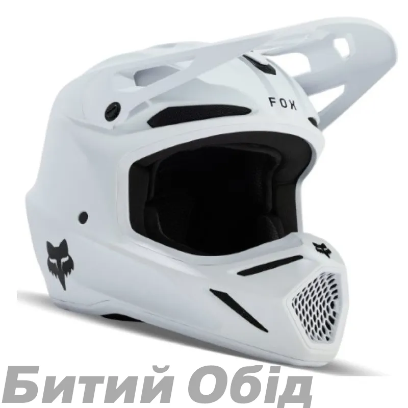 Шлем FOX V3 Helmet - MATTE [White]