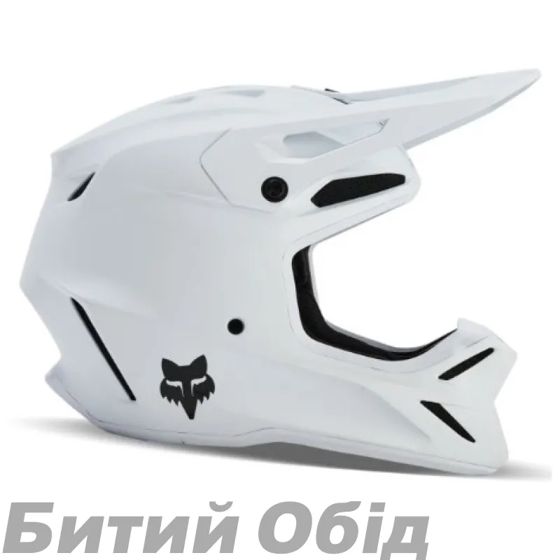 Шлем FOX V3 Helmet - MATTE [White]