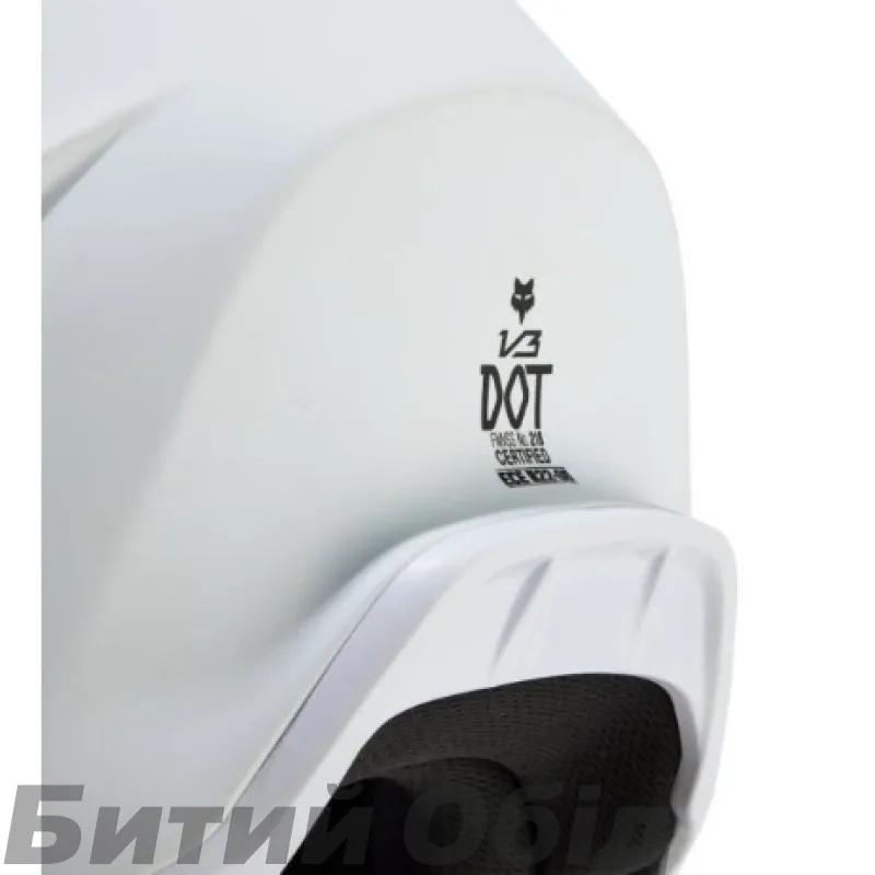 Шлем FOX V3 Helmet - MATTE [White]