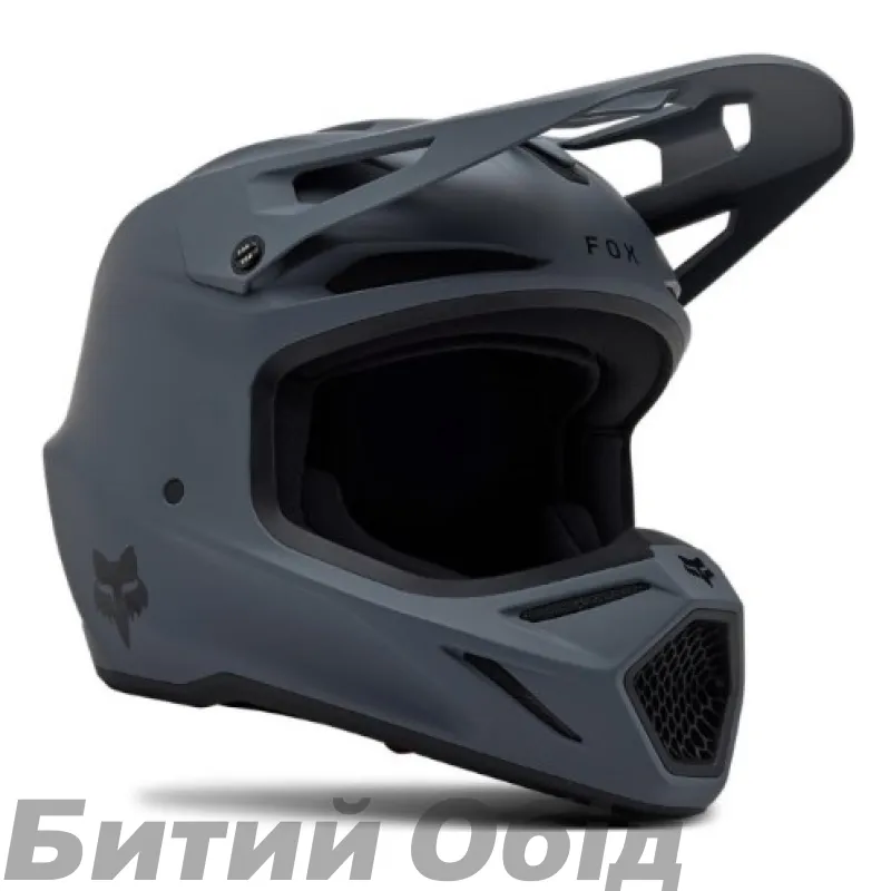 Шлем FOX V3 Helmet - SOLID [Graphite]