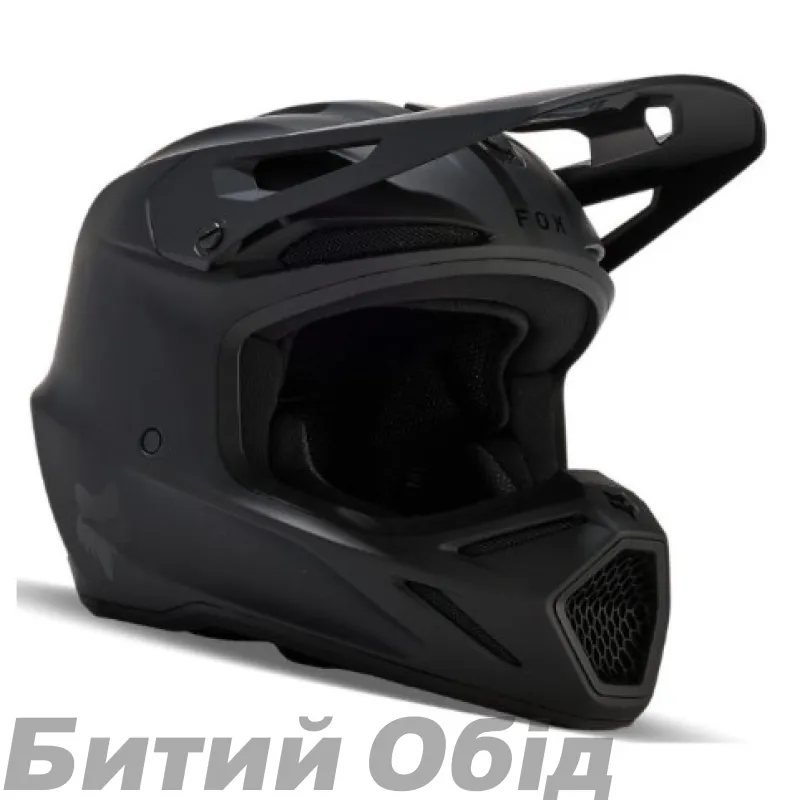 Шлем FOX V3 Helmet - MATTE [Black]
