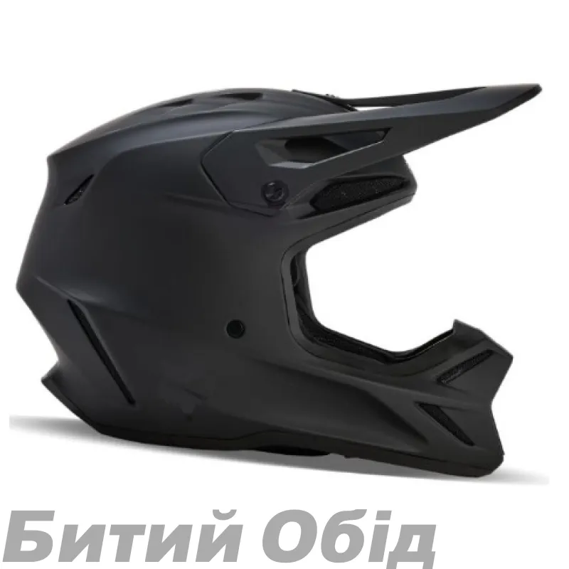 Шлем FOX V3 Helmet - MATTE [Black]