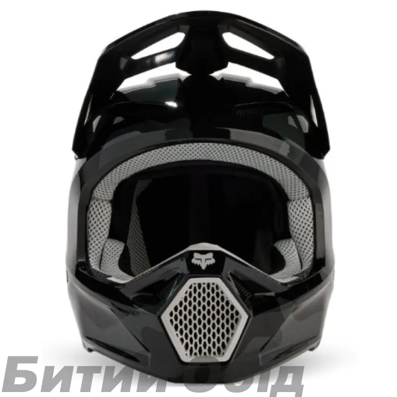 Шолом FOX YTH V1 Helmet - BNKR [Black], YL