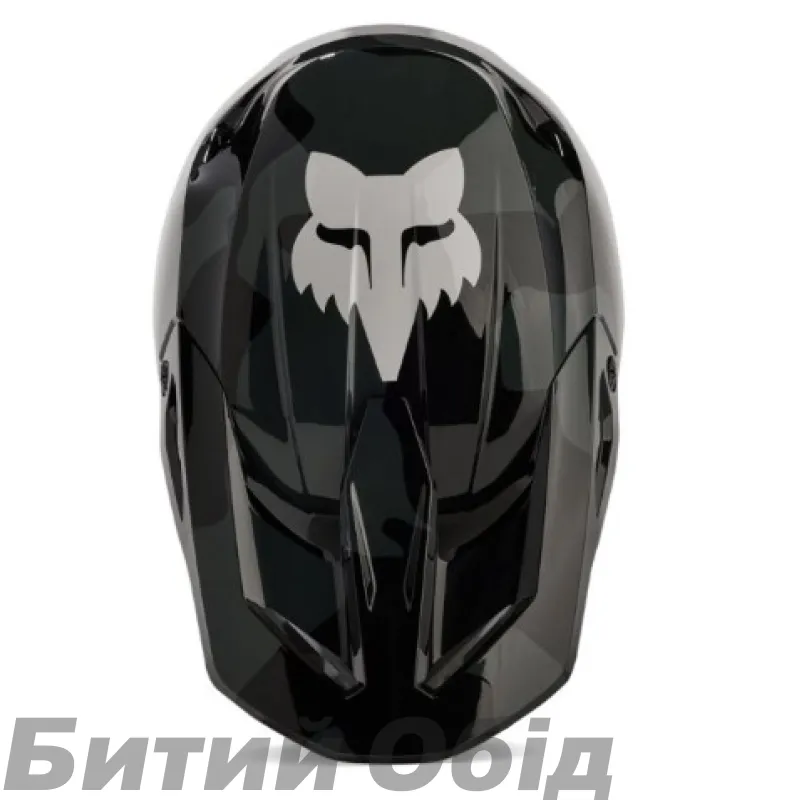 Шолом FOX YTH V1 Helmet - BNKR [Black], YL