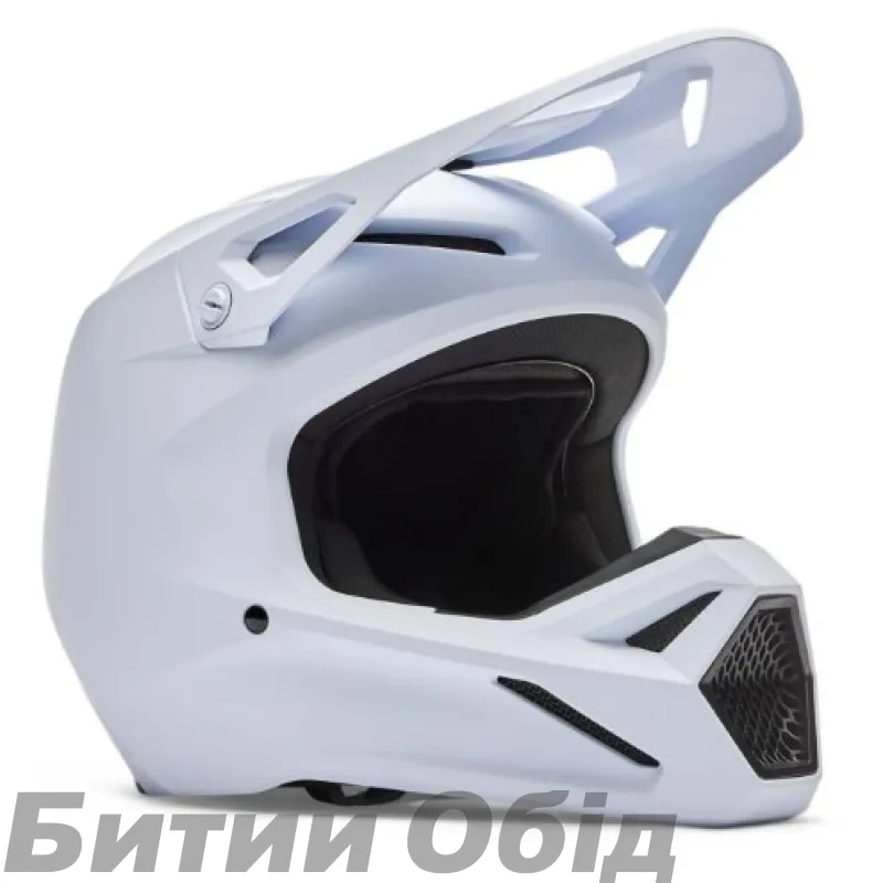 Шолом FOX YTH V1 Helmet - SOLID [White]