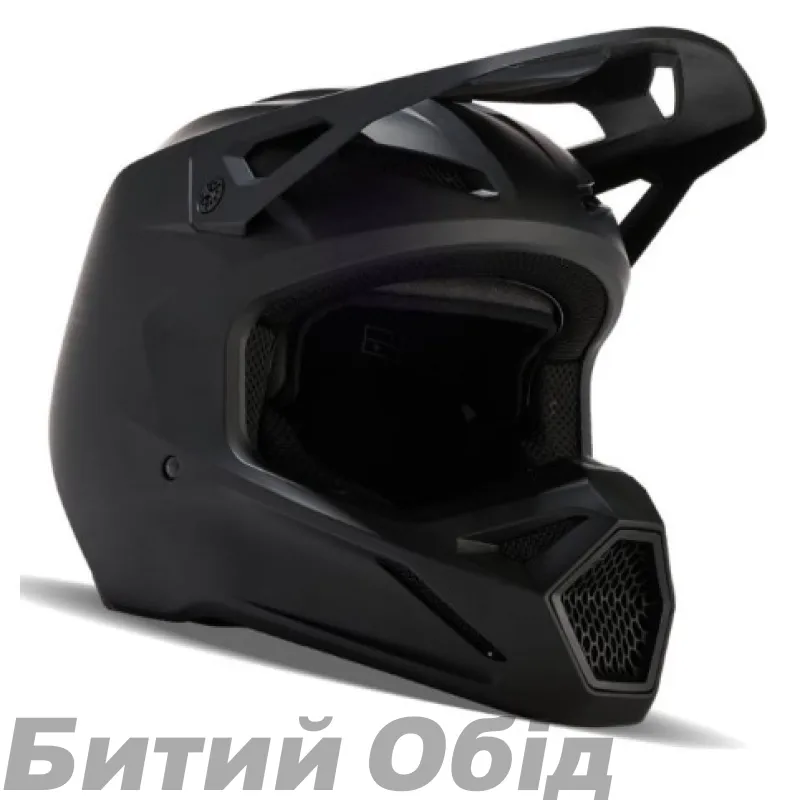 Шолом FOX YTH V1 Helmet - MATTE [Black]