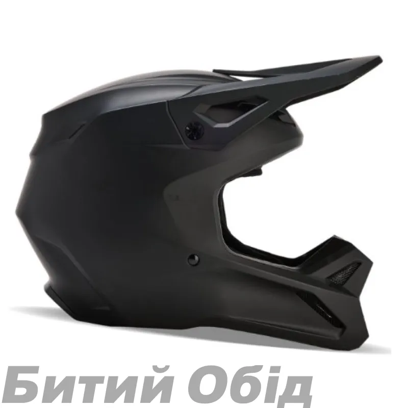 Шолом FOX YTH V1 Helmet - MATTE [Black]