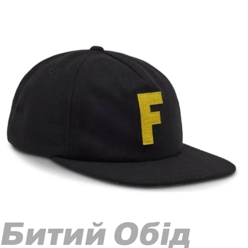 Кепка FOX Adjustable Hat - BIG F [Black], One Size