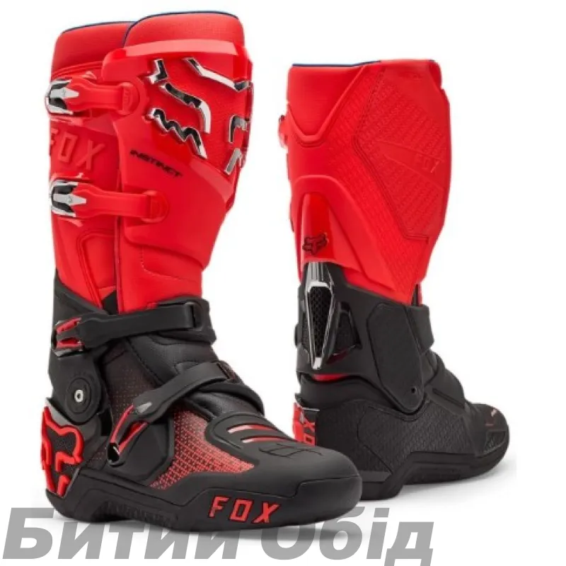 Мотоботи FOX INSTINCT 2.0 Boot [Flo Red]