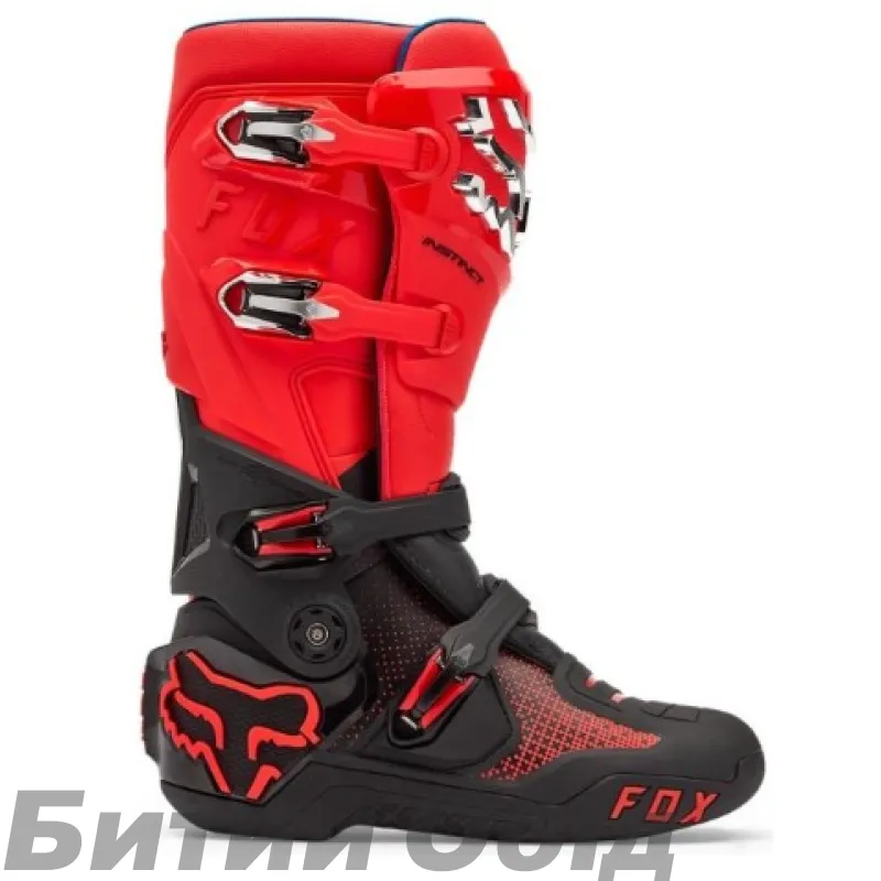 Мотоботи FOX INSTINCT 2.0 Boot [Flo Red]