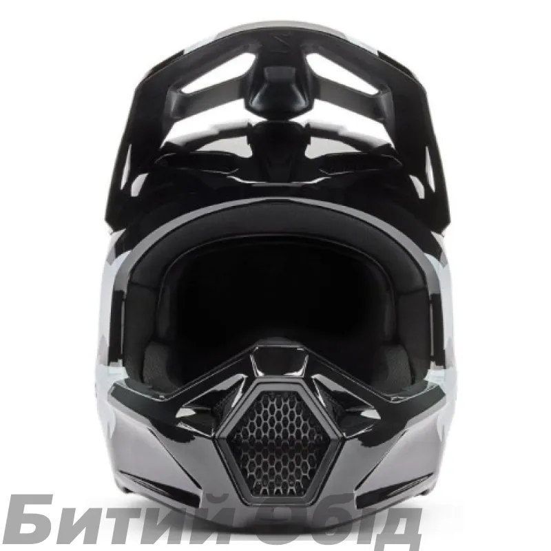 Шолом FOX V1 Helmet - SHIELD [Black]