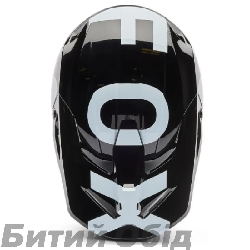 Шолом FOX V1 Helmet - SHIELD [Black]