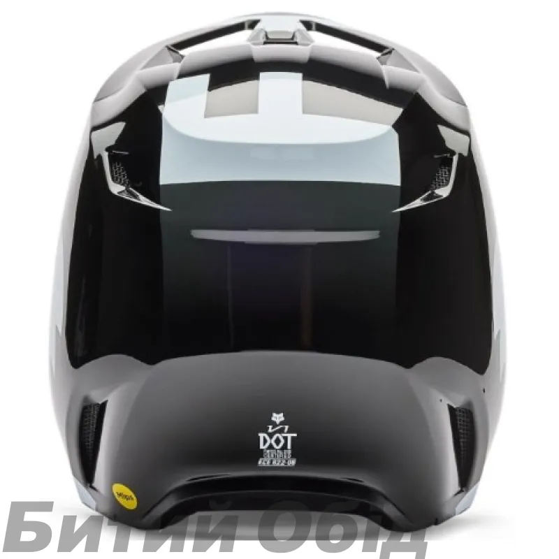 Шолом FOX V1 Helmet - SHIELD [Black]