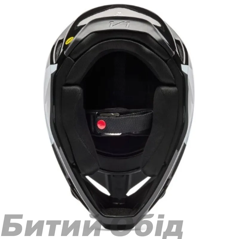 Шолом FOX V1 Helmet - SHIELD [Black]