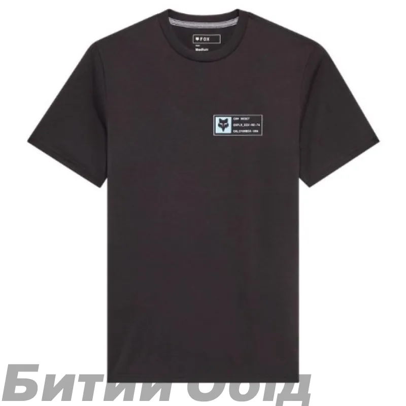 Футболка FOX TECH Short Sleeve Tee - VISION [Black]