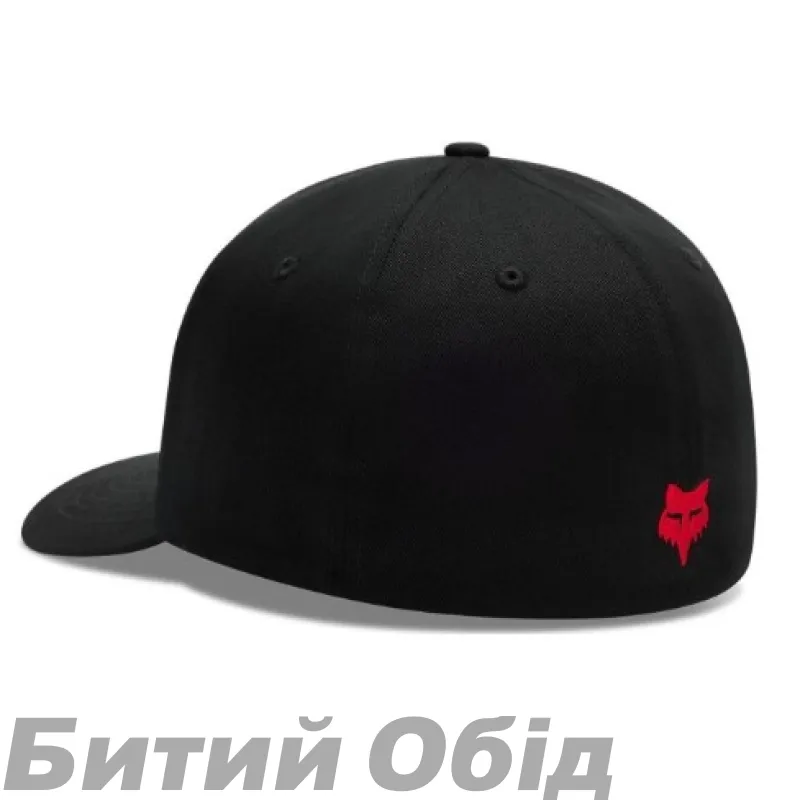 Кепка FOX FlexFit Hat - TYPEFACE [Black]