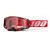Очки 100% ARMEGA Goggle [Red], Clear Lens