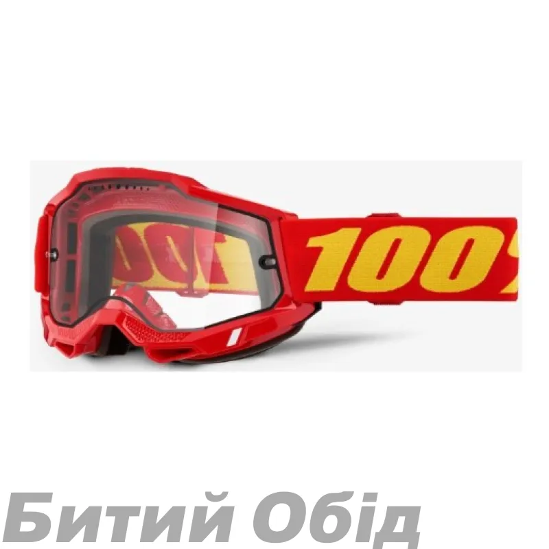 Окуляри 100% ACCURI 2 ENDURO MTB Goggle, Dual Clear Lens