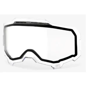 Лінза 100% ARMEGA/ARmatic Dual Vented Lens [Clear], Dual Clear Lens