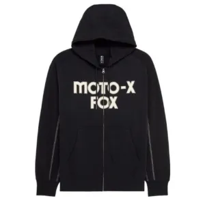Толстовка FOX Oversize ZIp Hoodie - MOTO-X [Black]