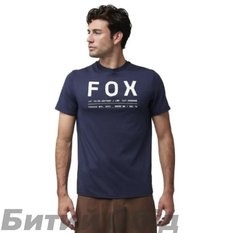 Футболка FOX TECH Short Sleeve Tee - NON STOP [Midnight]