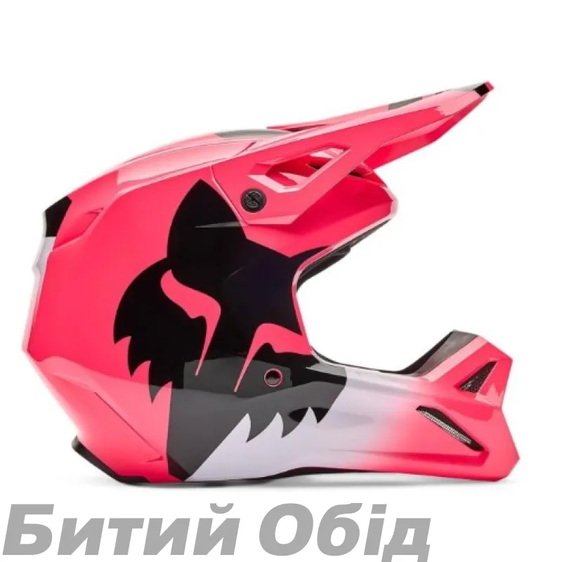 Шлем FOX V1 Helmet - SHIELD [Pink]