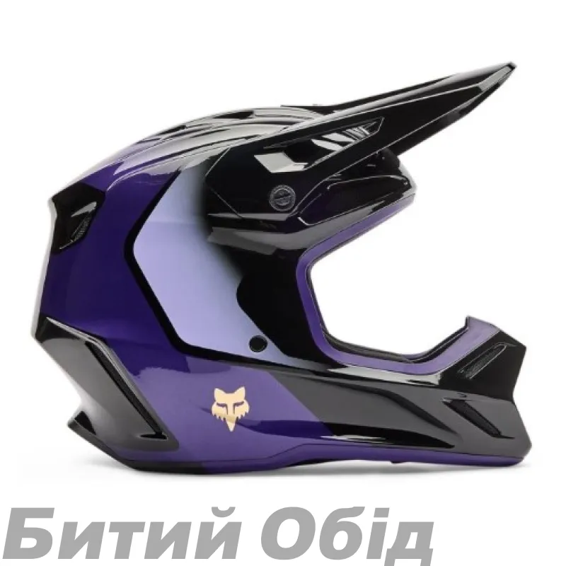 Шлем FOX V3 Helmet - DRIP [Purple]