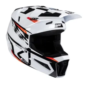 Шлем LEATT Moto 3.5 JR Helmet + Goggle [White], YM