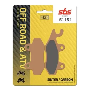 Тормозные колодки SBS Sport Brake Pads, Sinter/Carbon 611SI