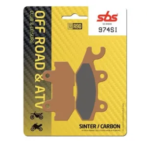 Тормозные колодки SBS Sport Brake Pads, Sinter/Carbon 974SI