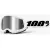 Детские очки 100% STRATA 2 Youth Goggle [White], Mirror Silver Lens