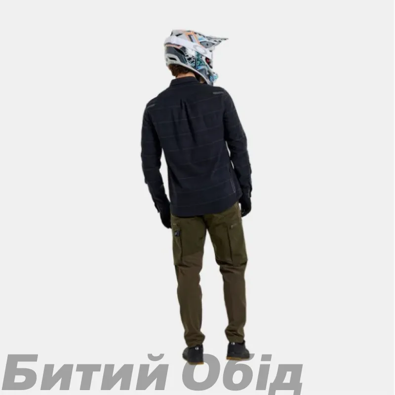 Рубашка TLD GRIND FLANNEL YD PlAID [CARBON] 