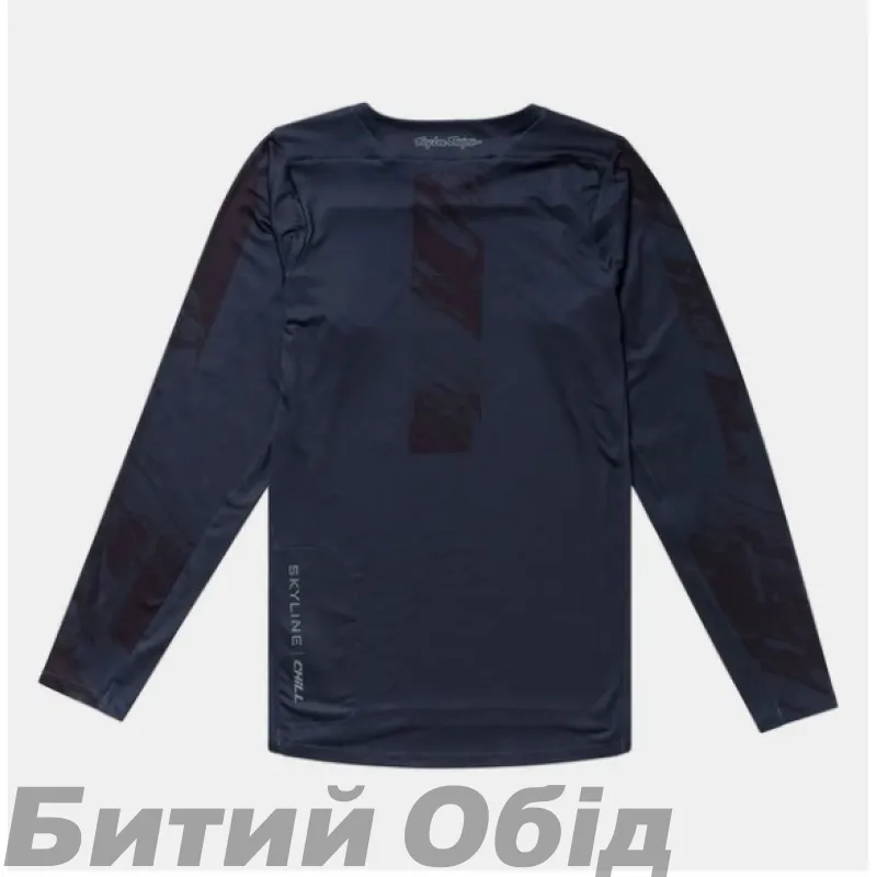 Джерсі TLD SKYLINE LS CHILL JERSEY; ROCKSLIDE [OBSIDIAN] 