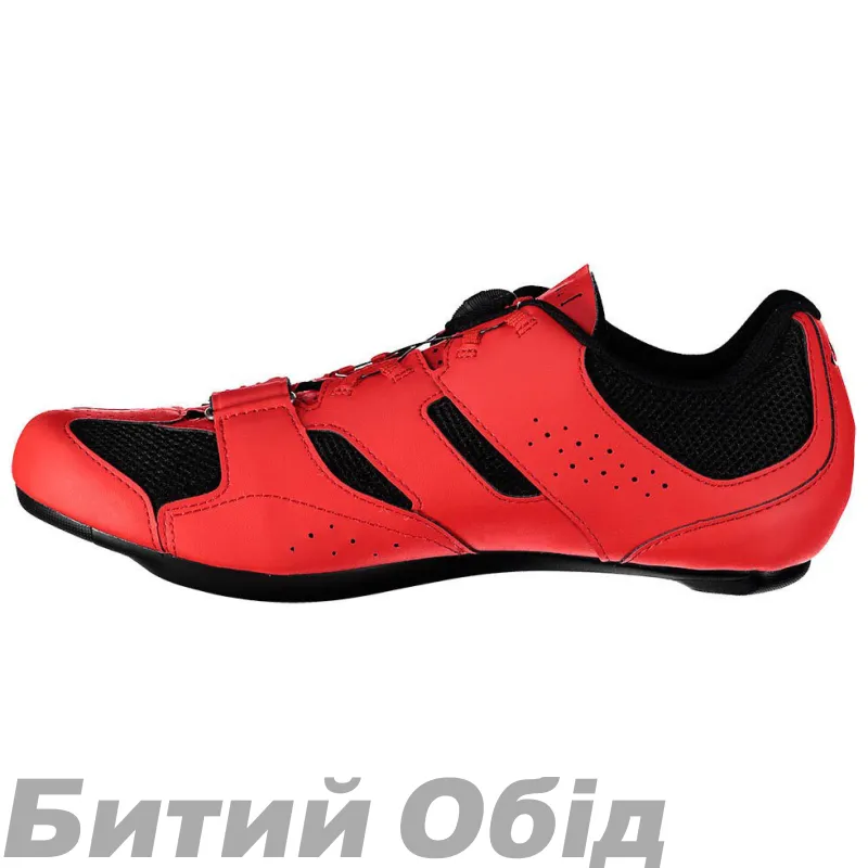 Велосипедні туфлі шосе Giro Savix II яскр.черв 43